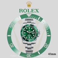 【Rolex 100% Asli】Swiss Rolex Original Jam Tangan Rolex Submariner 116610lv-0002 Automatic 18CT Teflo