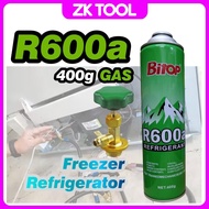 ZKT R600a Gas R600a Refrigerator Freezer Fridge Freezer Chiller Peti Sejuk R134a Gas Manifold Gauge 