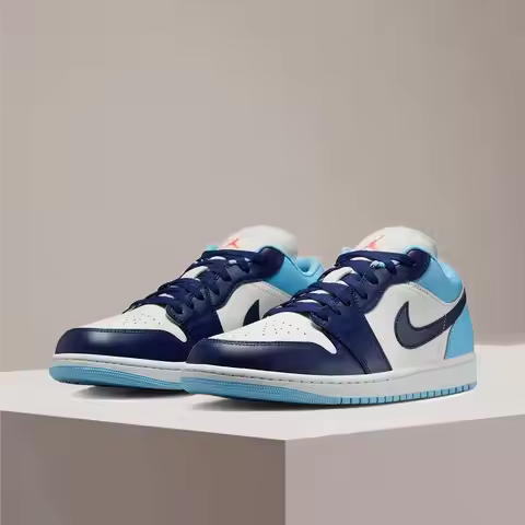 Nike Air Jordan 1 Low Unisex Cushioned, Slip-Resistant, Durable Classic Performance Basketball Shoes