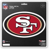 FANMATS NFL - San Francisco 49ers Large Decal Sticker 8” x 8”