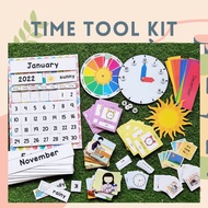 Time Tool Kit (+online class) Montessori learning about Time