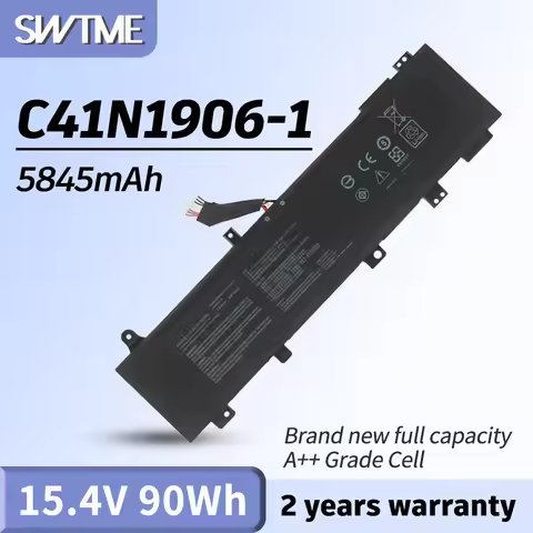 C41N1906-1 90Wh Laptop Battery for ASUS TUF Gaming A15 FA506 FA506II FA506QR 2021 F15 FX506 FX506H F