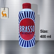 400ml Brasso Metal Polish Industry Multipurpose Polisher (Also available 100ml Brasso 200ml Brasso) 