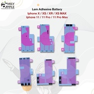 Lem Battery Adhesive Sticker Iphone X XS XR XS MAX Original
