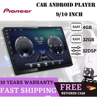Pioneer Style [4GB RAM+32GB ROM] Android Player 9"10 inch Quad Core Car Multimedia MP5 Player Wifi