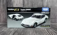 《HT》 TOMICA多美小汽車SHOP專賣店 限定 黑盒 Toyota 2000 GT 白色148357
