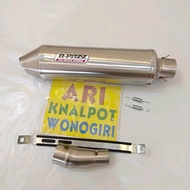 KNALPOT RACING BPAZZ SPORT KLASIK NINJA 4TAK 250CC FI NINJA RR MONO NEW CB150R R25 CBR K45 SLIPON