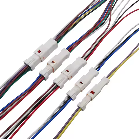 2/3/4/6/8Pin JST JWPF Type JWPF-VSLE-S JWPF-VSLE-D Automotive Waterproof Cable Connector Wiring Harn