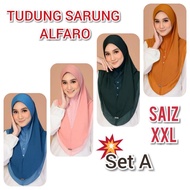 Saiz  XXL Tudung Sarung Alfaro