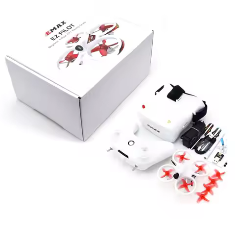 EMAX EZ Pilot 82MM Mini 5.8G Indoor FPV Racing Drone With Camera Goggle Glasses RC Drone 2~3S RTF Ve