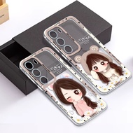 Softcase Casing Hp Vivo Y19S Pro Y19S Y29 4G V40 V50 Lite Case Clear Motif Silicon Airbag CBV-077