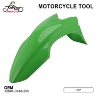 JFG แผ่นบังโคลนหน้ารถมอเตอร์ไซค์สำหรับ Kawasaki KLX110 KLX110L