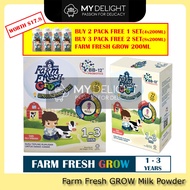 (Years 1 - 3) Farm Fresh GROW Formula Milk SG Ready Stock MyDelight Similar Dutch Lady Goodday Abbot