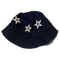 Cap10 Wool Bucket Hat Black Size Head Circumference 59 cm