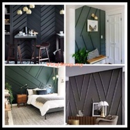 5 Meter Wainscoting PVC wall Molding Self Adhesive Bingkai cermin Wall Decor Wainscoating frame Dinding Decoration