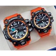G SHOCK COUPLE MEN FOR WOMEN MUDMASTER BABY G (JAM COUPLE LELAKI PEREMPUAN)