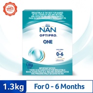 ♞,♘NAN® OptiPro® One Infant Formula For 0-6 Months 1.3kg