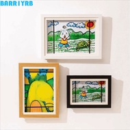 BARR1YRB Magnetic Flip Photo Frame, Front Opening Elastic Straps Flip Art Photo Frame, Creative A4/A
