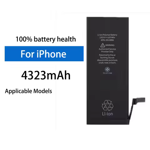 4323mAh High Capacity Replacement Battery For Apple IPhone 6 6S 6Plus 6S Plus 7P 8P 12 13 Mobile Pho