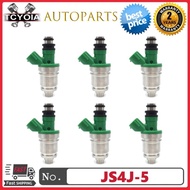 6pcs/lot 15710-67D00 JS4J-5 JS4J5 FJ346R Fuel Injectors For SUZUKI GRAND VITARA 1999-2005 Chevrolet 