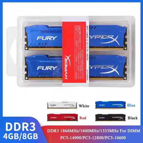 DDR3 Memoria 8GB (2x4GB) 16GB (2x8GB) Kit RAM 1866MHz 1600MHz 1333MHz Desktop RAM 240Pins 1.5V DIMM 