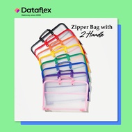 Zipper Bag 2 Handles Dataflex 2-Zipper Bag Folder