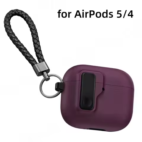 for AirPods 5 Case Rugged Case For AirPods 5/4 ANC Case with Security Lock for 2026 AirPods 4/5 Case