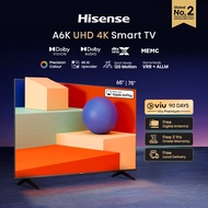 Hisense A6K 4K UHD Smart TV 65 inch | Dolby Vision | Dolby Audio | DTS Virtual X | MEMC | Airplay