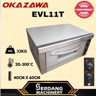 Okazawa 3.2kW 1Deck 1Tray Commercial Electric Oven - Heavy Duty - 6 Months Local Warranty -