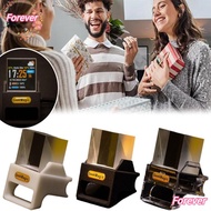 FOREVER Smart Clock,  Hologram Cube Display Lectronic Album Smart Weather Station,  USB Charging wit