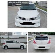 Nissan Latio  Hatchback 2012 IP Body Kit ABS Ready Stock