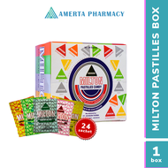 MILTON PASTILLES Permen Milton Pastilles Candy Box Isi 24 Sachet