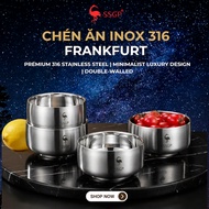 Frankfurt 316L stainless steel bowl, high quality rice bowl SSGP stainless steel bowl, high quality 
