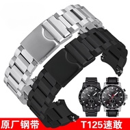 Tissot T116 Original 1853 Steel Belt Speed Chi T116617A A T116410Original Stainless Steel Watch Strap Chain 22m 240513