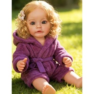 50cm 55cm Reborn Baby Doll Clothes Simulation Doll Pajamas Bathrobe One-Piece Clothes Free Shipping 