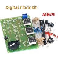 6 Bits Digital Electronic Clock Soldering Practice AT89C2051 Production Suite