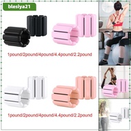 [blesiya21] 2Pcs Wearable Weights Arm Weights Adjustable Wrist Weights for Women Men Walking Yoga St