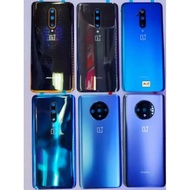 For OnePlus 6 6T 7 7T 7Pro 7T Pro Back Battery Cover Rear Door Housing Case With Lens Camera Frame C