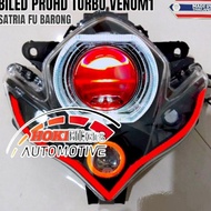 Baru [ 12.12] Reflektor Biled Turbo Prohd Venom Lampu Biled Satria Fu Barong 2010-2012 Satria Fu Bar