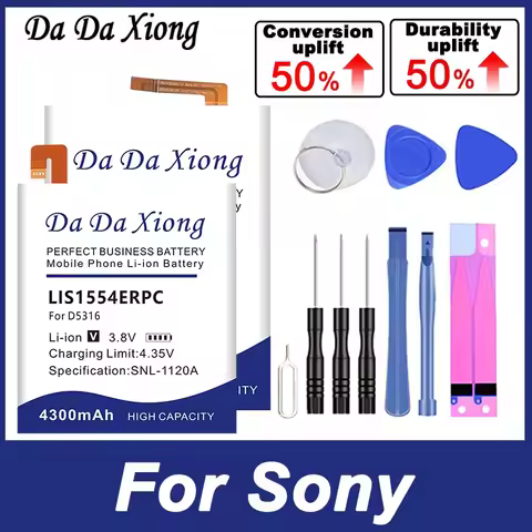 LIP1657ERPC 12390586-00 Battery For Sony Xperia 1ii Z T2 10 X10 XZ2 XA2 E10i H3113 I3123 XL39 Plus M