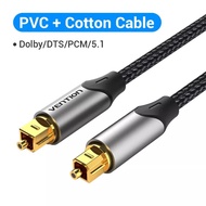 Vention Digital Optical Fiber Audio Cable For Amplifiers Blu-Ray Xbox TV Sound Bar PS4 Toslink Digital SPDIF Coaxial Cable