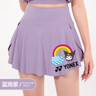 Yonex Skirt 2024 New Adult Women's Badminton Skirt Sports Quick drying Skirt Girl's Table Tennis Pleated Skirt Training Team Tennis Skirt