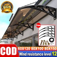 Awning Canopy Sunshield Roof Outdoor Sun Shade Net Rain Waterproof Blind Curtain Window Garden awnin