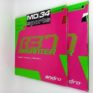 ANDRO RASANTER R37 Rubber - Rubber Rubber/ Ping Pong Bet/