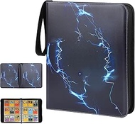 Euqvunn Toploader Folder, 52 Sheets 936 Pockets Card Binder with Zip, Double-Sided Storage Notebook,