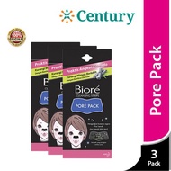 (1 Pack) Biore Pore Pack Black