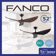 Fanco Huracan DC Motor 3 Blade Ceiling Fan with Remote Control