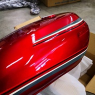 FUEL TANK FOR HONDA GP125 RED STICKER TANAM