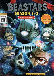 Anime DVD Beastars Season 1+2 Vol.1-24 End