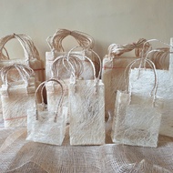 abaca scrunch bag souvenir or gift bag /100% Makapal at hindi naglulundo